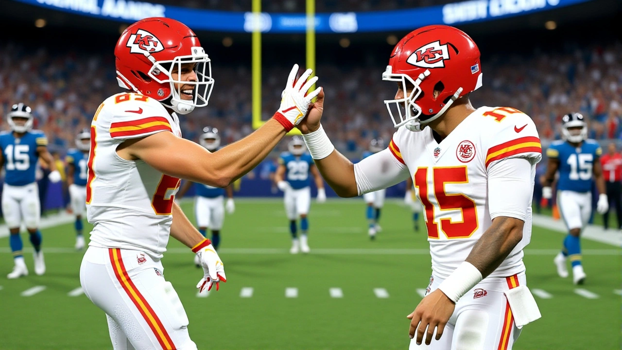Mahomes, Kelce spark fashion buzz at Chiefs’ SNF clash vs Lions